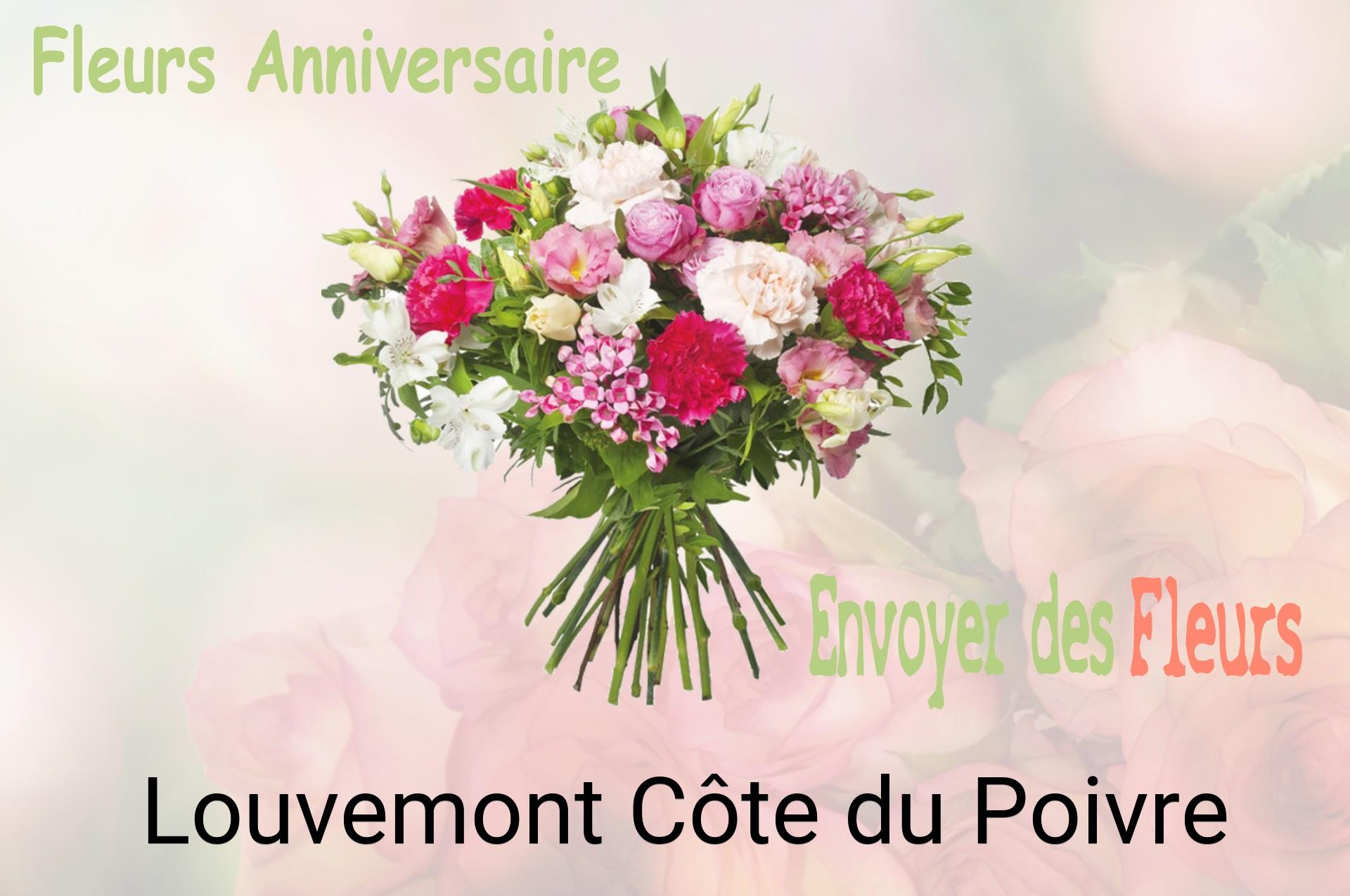 Bouquet de fleurs d’anniversaire livré à Louvemont-Côte-du-Poivre