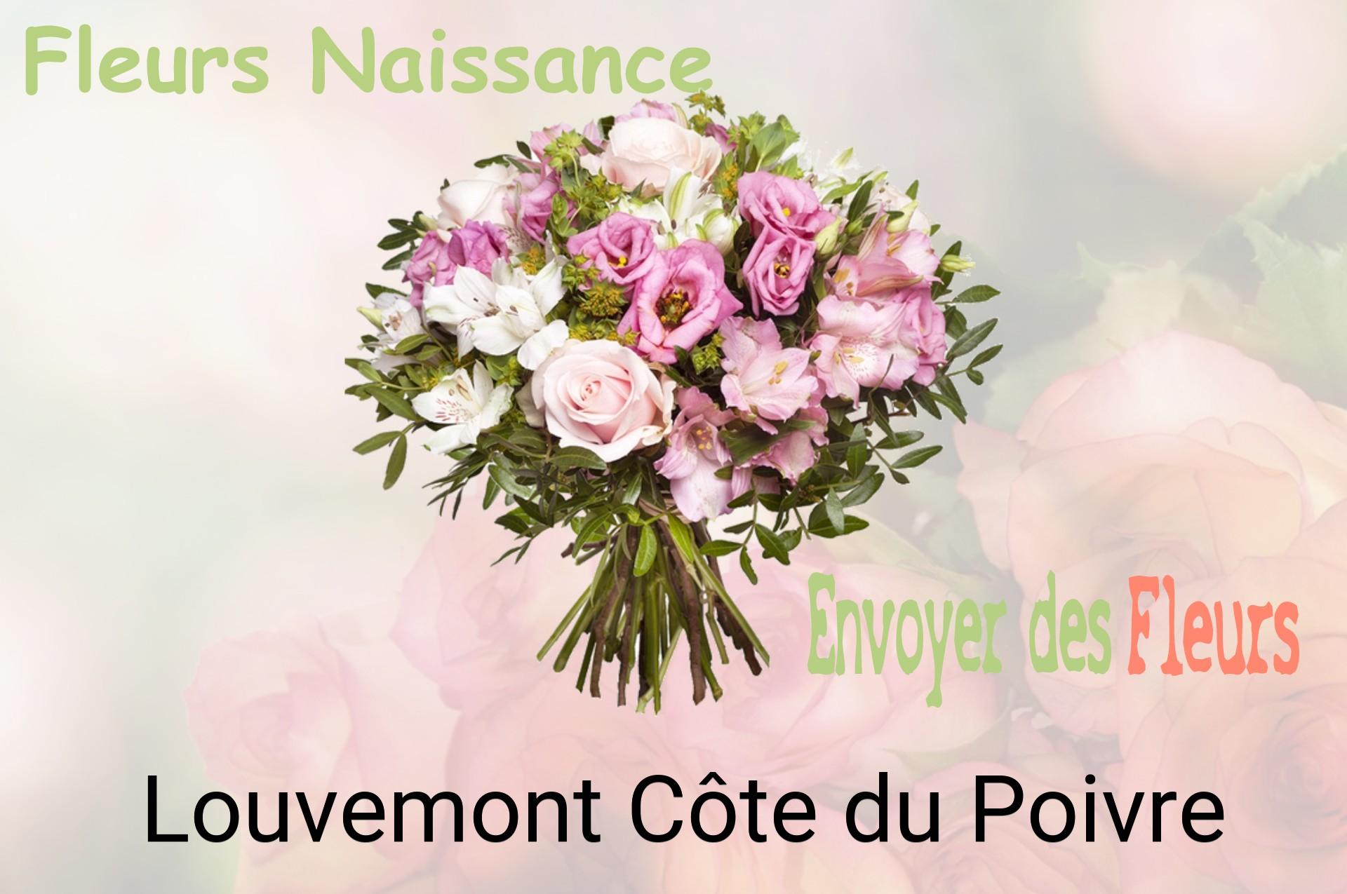 Bouquet de fleurs de naissance livré à Louvemont-Côte-du-Poivre