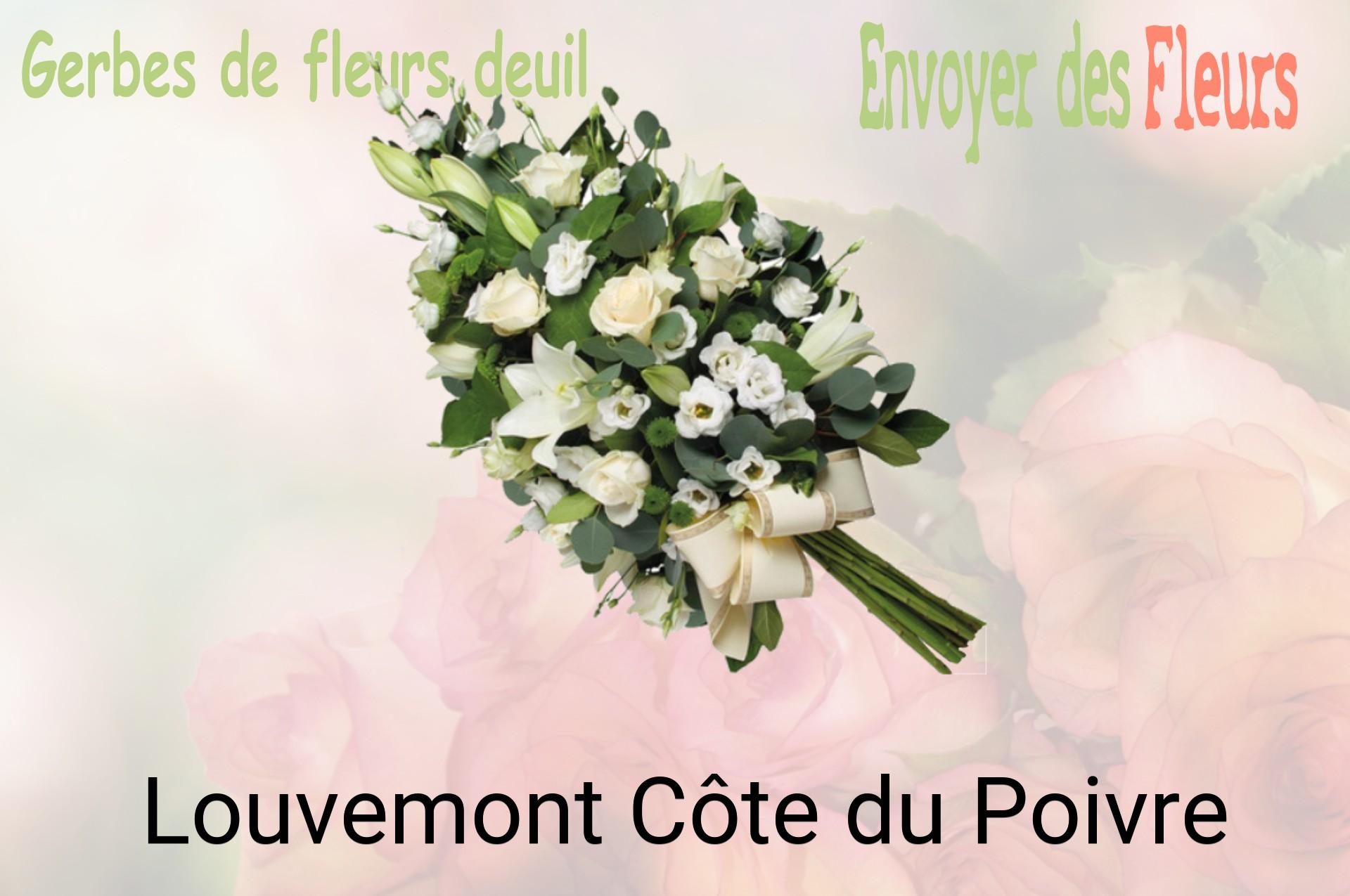 Gerbe de fleurs de deuil livrée à Louvemont-Côte-du-Poivre